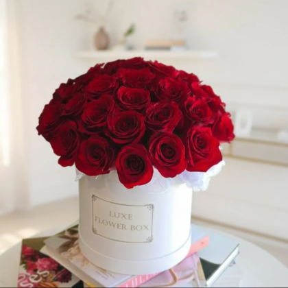 Box of Roses | Timeless Floral Elegance