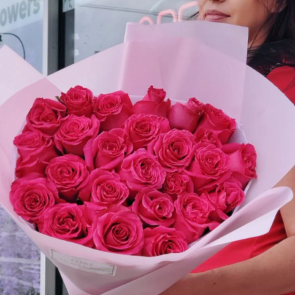 Hot Pink Roses